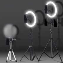 Phone Live Ring Light 10 Inch 26cm Video Light Ring Lamp With Phone Stand Tripods Photography Circle Fill Light For YouTube