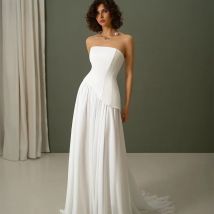 Booma A-Line Wedding Dresses Long Floor-Length Strapless Sleeveless Satin Elegant Brides Gown Custom Made 2025