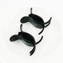 2+1 Teeth Hair Claw Clips for Women Solid Painting Hair Clips 3 Tins Crabs for Hair Holding Hair Claw Headwear Accessories 5cm