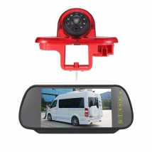 7'' Display Mirror Monitor 3rd Backup Reverse Camera System For Renault Trafic / Vauxhall Vivaro 2001-2014 Cargo Van