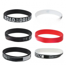 31BB Creative Road to the Dream Never Give Up Silicone Bracelet Inspirational Bracelets Jewelry Gift for Students