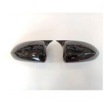 Copertura dello specchio stile pipistrello per Fiat Punto Evo 2009 2018 accessori per auto copertura in 2 pezzi scudi neri lucidi parti esterne Sport