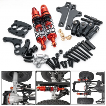 AXSPEED RC Car Cantilever Kit Suspension Shock Absorber for 1/10 Axial SCX10 90047 Wrangler & SCX10 II 90046 Cherokee Parts