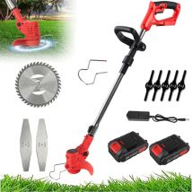 850W/650W tosaerba elettrico Cordless tagliaerba lunghezza regolabile tagliaerba attrezzo elettrico da giardino con batteria 2 pezzi 21V