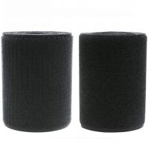 1Meter Sew on Hook and Loop 10cm 15cm Non-Adhesive Back Nylon Strip Fabric Fastener Non-Adhesive Interlocking Tape for DIY Craft