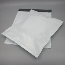 100pcs Custom Logo Printed Poly Mailer White Polymailers Plastic Shipping Bags for Small Businesses Clothes Gift Packaging Boxes