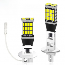 1pc car H1 led H3 led canbus 4014 super drl 26/45 LED Tail Headlamp Fog Light Daytime Running Light 12V auto Motorcycle Lamp