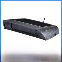 Car Clock Auto Internal Stick-On Digital Watch Solar Powered 24-Hour Car Clock With Built-in Battery Car Decoration Accessories