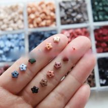6mm Mini Buttons Retro 2-hole Resin Buttons for DIY Doll Clothes Shirt Coat Bag Sewing Needlework Accessories Craft Supplies