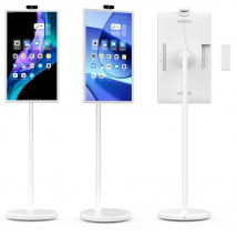 32 inch free moving tablet pc Android 12, wifi 6, movable stand built in battery, 4K camera,  remote control, Playstore, Tiktok