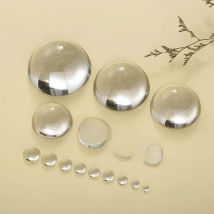 Clear Hemisphere Glass Cabochon 8 10 12 14 16 18 20 25 30mm For Jewelry Making Round Transparent DIY Cameo Pendant Accessories