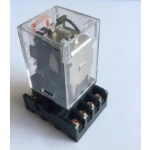 Intermediate relay MK2P-I MK2P MK3P small electromagnetic relay with base DC12V DC24V AC12V AC24V AC110V AC220V