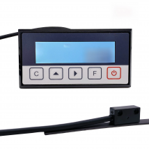 LP02 Magnetic Scale DRO Display Integrated Embedded Magnet Measurement System Magnetic Tape with Stain Belt Profile Woodworking