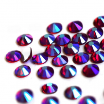 Dark Siam AB all sizes SS3-SS30 Nail Rhinestones manicure crystals for sequins nails art decoration Non Hot Fix glitters stones