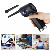 Cordless Air Duster for Computer Cleaning, Replaces Compressed Spray Gas Cans, Rechargeable Cleaner Blower for Computer camera