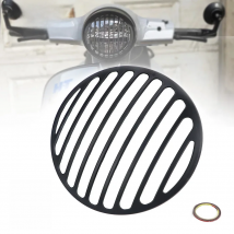 Motorcycle PVC 3M Headlight Protective Shell Front Lamp Net Grill Cover For VESPA GTS 125 200 250 300 2019 - 2021 Accessories