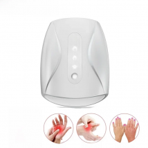 Electric Hand Massager Device Palm Finger Acupoint Wireless Massage with Air Pressure and Heat Compression For Women Beauty