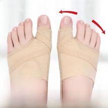 1Pair Big Toe Separator Hallux Valgus Bunion Corrector Orthotics Feet Bone Thumb Adjuster Correction Pedicure Sock Straightener