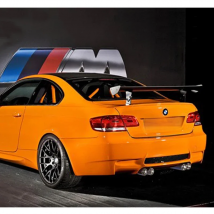 For BMW M3 Spoiler E92 E46 GTS Style 100% Carbon Fiber Universal Rear Wing Spoiler