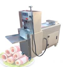 Mutton Slicing Machine Commercial Lamb Cutting Roll Machine Automatic Fat Beef Frozen Meat Slicing Machine For Hot Pot Shops