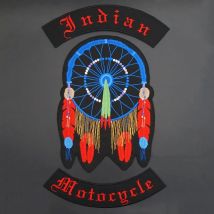 Dreamcatcher Embroidery Indian Motorcycle Patch Ethnic Style Clothes Stickers Apparel Accessories