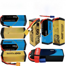 DXF Battery 4S 6S Lipo 14.8V 15.2V 22.2V 5200mAh 6200mAh 6500mAh 7000mAh 8000mAh 8400mAh 9200mAh 10000mAh HardCase for RC CAR