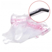 200pcs/box Dental Curing Light Guide Sleeves Disposable Protective Sheath LED Light Head Film Plastic Covers Dentist Materials