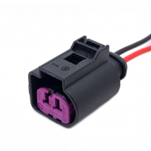 1 Set 2 Pin Car Engine Speaker Plug Wire Harness Waterproof Electronic Connector for Magotan Sagitar 1J0973772 18985000000
