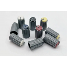 10pcs Behringer mixer Half axle potentiometer knob cap / red yellow blue black white 270 degrees audio light knob cap audio