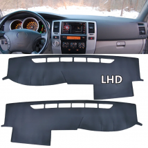 PU Leather Dashmat Suede Dashboard Cover Pad Dash Mat Carpet Car Styling Accessories For Toyota surf 4runner N210 G4 2003-2008