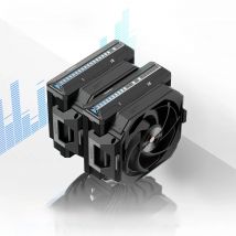 ALSEYE W700 Pro CPU Cooler Dual Tower 7 Heat Pipes copper Bottom Air Cooler ARGB  LGA1700 1200 2011 AM5 AM4 Black