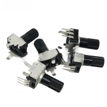 10pcs RV09 Vertical 12.5mm Shaft 1k 2k 5k 10k 20k 50k 100k 0932 Adjustable Resistor 9 Type 3pin Seal Potentiometer