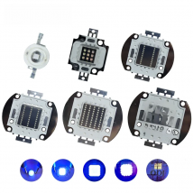 3W 5W 10W 20W 30W 50W 100W High Power UV LED Diodes Chips Ultra Violet 365nm 370nm 395nm 400nm COB Lights Bulbs Lamp