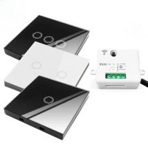 Diese 86 Switch Panel ON/OFF Touch Switch Wireless Light Switch 433Mhz Remote Control ,AC 85V~240V 10A Interruptor for Lighting