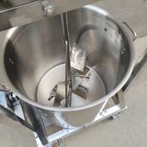 Chili Tomato Sauce Cooker And Mixer Soup Porridge Boiling Cooking Kettle Pot Gas Heating Curry Paste Sauce Making Machine