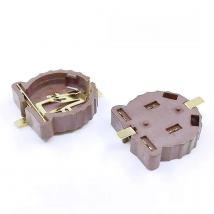 10PCS SMD SMT CR1220 CR1225 BS-1220-2 3V BUTTON CELL BATTERY SOCKET HOLDER CASE BOX