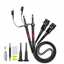 JXSINONE High quality P2000 Series DC-60MHz~200MHz Oscilloscope Probe X1/X10 P2060 P2100 P2200 BNC Test Lead kit