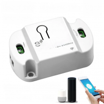 Aubess 10A/16A Smart WiFi Switch 2000W Tuya Smart Home Automation Module Wireless Smart Switch Works Via Alexa Google Home