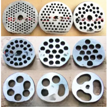 #12 Type Meat Grinder Plate 3-18mm Manganese Steel Knife For Mixer Food Chopper