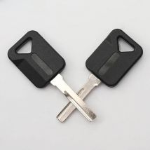 XIEAILI 10Pcs Transponder Key Case Shell For Volvo HU56R Blade Can not Install Chip  S7