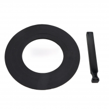 Yibuy 4/5/6 Inch Adjustable Port Hole Saw Tool for Bass Drum Percussion