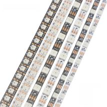 1-5m Narrow DC 5V WS2812B Led Strip light Individually Addressable WS2812 Smart 5mm 5050 4mm 8mm 3535 RGB Led pixel strips Light