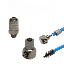 Miniature Fittings M-3H-4 M-4HL-4 Male Thread M3 M4 M5 M6 Tube 4 6mm Pneumatic Pipe Air Hose Quick Fitting Mini Connecto