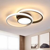 Modern LED Ceiling Light,42W 4725LM Round LED Ceiling Lamp, 40CM Acrylic Ceiling Lamp for Living Room,Bedroom,Warm White 3000K