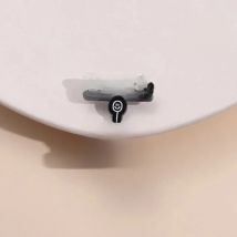 Funny Geometry Bob Enamel Pins This Is Bob Has No Arms Knock Brooches Metal Lapel Backpack Badges Funny Jewelry Gift Wholesale