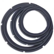 8"/10"/12" inch Speaker Rubber Folded Edge Ring Woofer Repair Side Surround Circle Replacement Parts 195mm-295mm/7.68"-11.61"