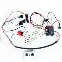 12V 24V 40A High Power Kid's Ride on Electric Car Wires Harness Switch RC Controller Complete Set of Replacement Parts DIY