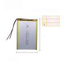 3.7V 3000mAh 306090 Lithium Polymer Li-Po li ion Rechargeable Battery cells For Mp3 MP4 MP5 GPS  mobile