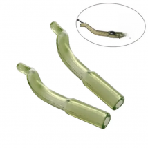 50pcs Fishing hook sleeve Tube Carp Fishing Accessories Carp Hook Sleeve Fish Tool Tackle Fishing