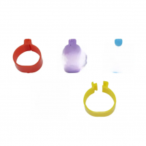 500 PCS Poultry Foot ring chicken Birds Quail Chick Duckling Pigeon 1.6 cm Inner Diameter Recognition foot ring Chicken tools